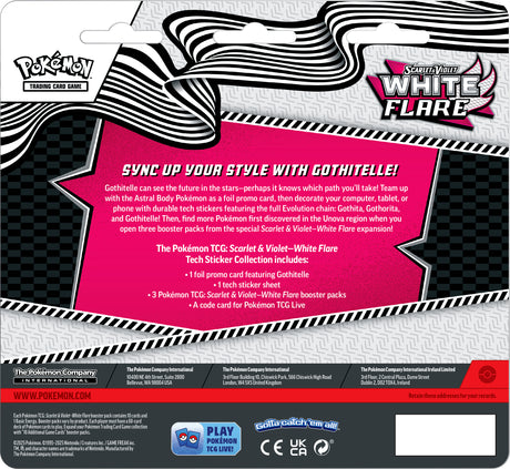 Pokemon TCG: Scarlet & Violet 10.5 - White Flare - Tech Sticker Collection Gothitelle