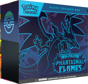 Pokemon TCG: Mega Evolution - Phantasmal Flames - Elite Trainer Box