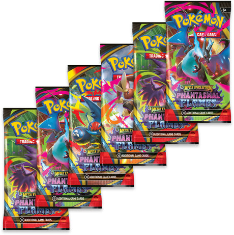 Pokemon TCG: Mega Evolution - Phantasmal Flames - Booster Bundle