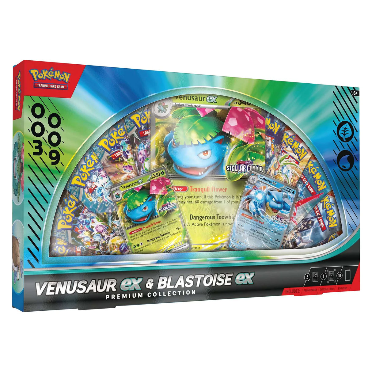 Pokemon TCG: Venusaur & Blastoise ex Premium Collection