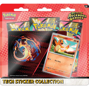 Pokemon TCG: Mega Evolution Ascended Heroes - Tech Sticker Collection - Charmander
