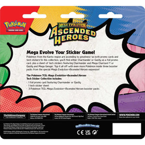 Pokemon TCG: Mega Evolution Ascended Heroes - Tech Sticker Collection - Gastly