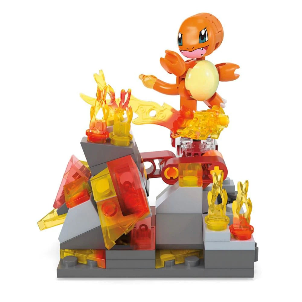 Mattel MEGA Pokemon Charmander's Fire Type Spin Playset