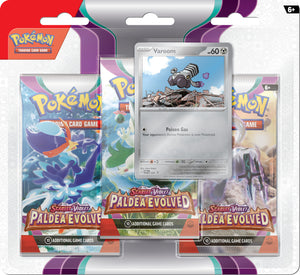 Pokemon TCG: Scarlet & Violet 2 Paldea Evolved 3-Pack Blister
