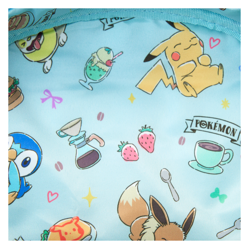 Loungefly - Pokemon Cafe Triple Pocket Backpack