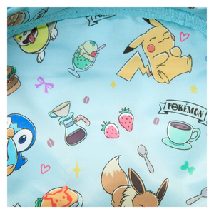 Loungefly - Pokemon Cafe Triple Pocket Backpack