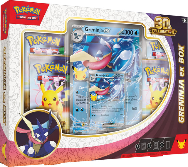 Pokemon TCG: EX Box - Greninja - 30th Celebration