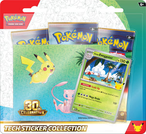 Pokemon TCG: Tech Sticker Collection - 30th Celebration - Alolan Exeggutor