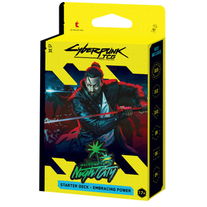 Cyberpunk TCG - Welcome to Night City Starter Deck – Embracing Power