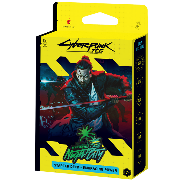 Cyberpunk TCG - Welcome to Night City Starter Deck – Embracing Power