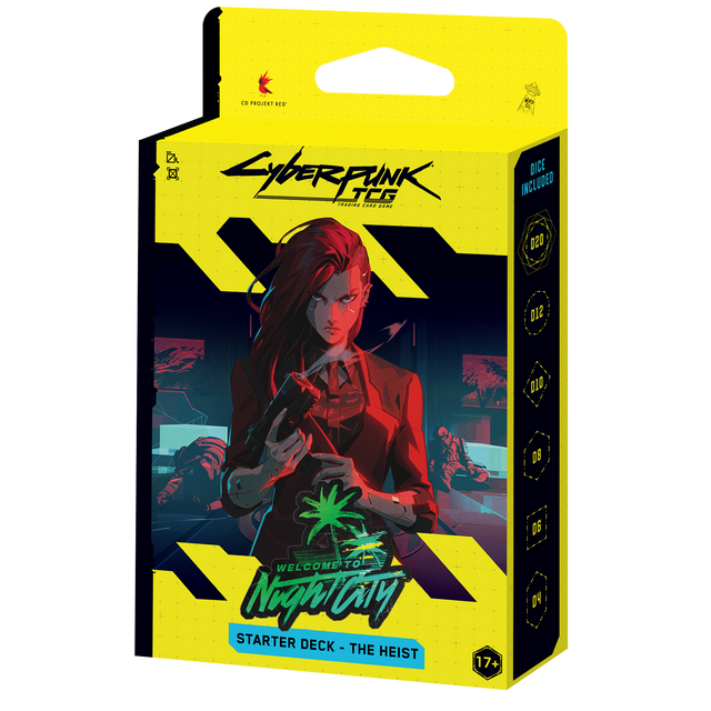 Cyberpunk TCG - Welcome to Night City Starter Deck – The Heist