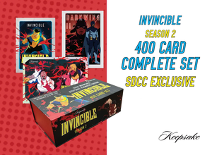Keepsake Invincible Season 2 400 Card Complete Set SDCC Exclusive