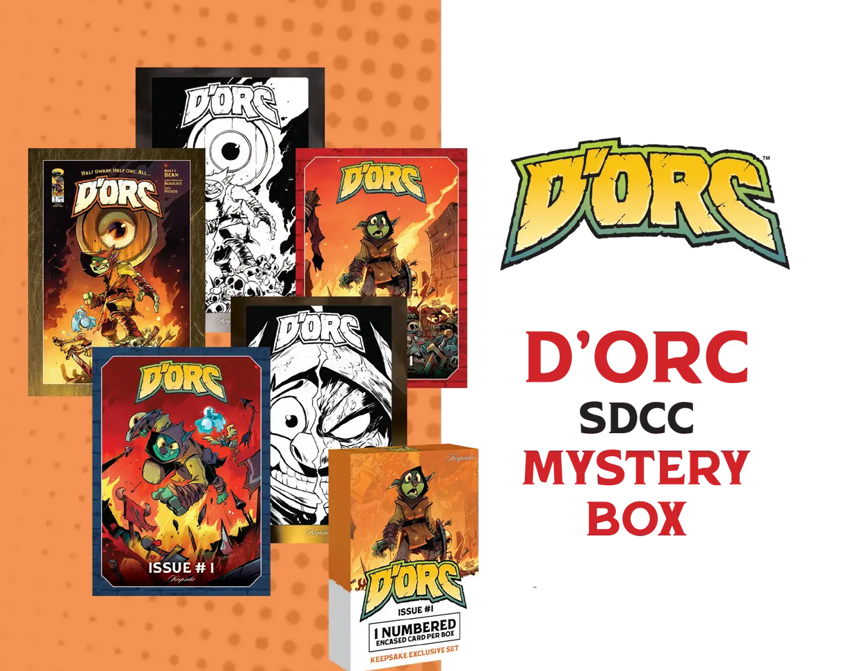 Keepsake D'Orc Issue 1 SDCC Mystery Box 