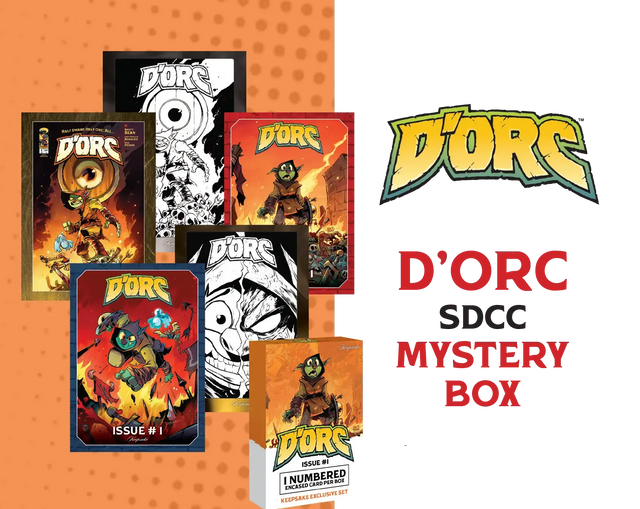 Keepsake D'Orc Issue 1 SDCC Mystery Box 