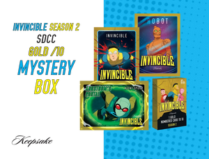 Keepsake Invincible Season 2 Gold /10 Mystery Box