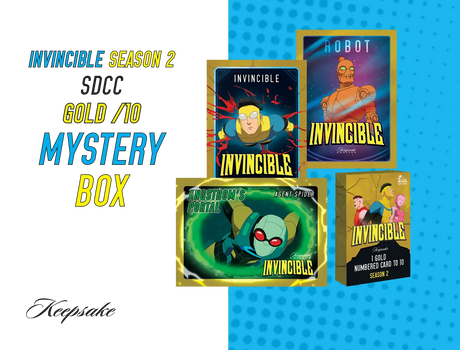 Keepsake Invincible Season 2 Gold /10 Mystery Box