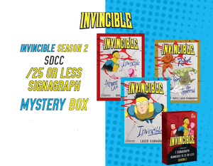 Keepsake Invincible Season 2 /25 or Less SignaGraph Mystery Box