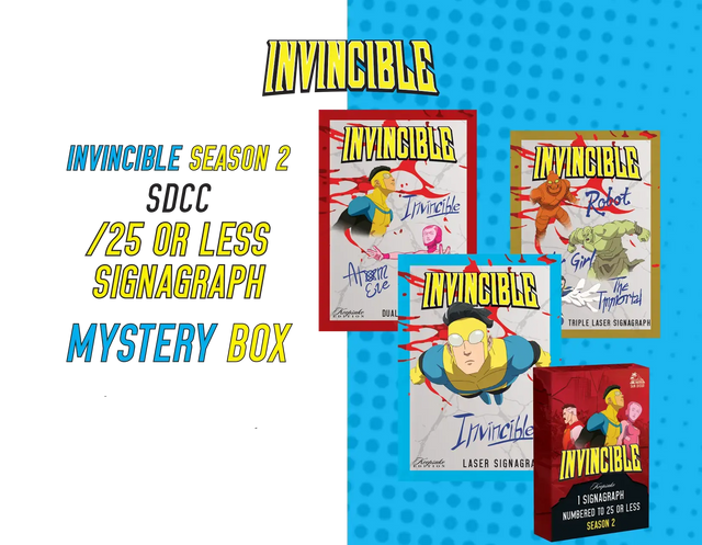 Keepsake Invincible Season 2 /25 or Less SignaGraph Mystery Box