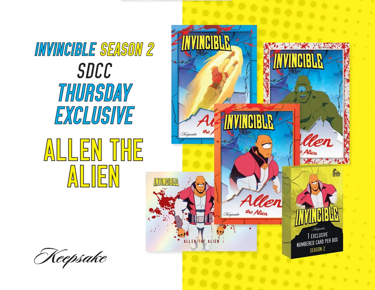 Keepsake Invincible Season 2 SDCC Thursday Exclusive - Allen the Alien