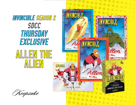 Keepsake Invincible Season 2 SDCC Thursday Exclusive - Allen the Alien