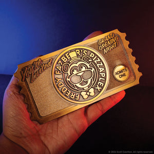Five Nights at Freddy’s Pizzaplex Opening Night Ticket