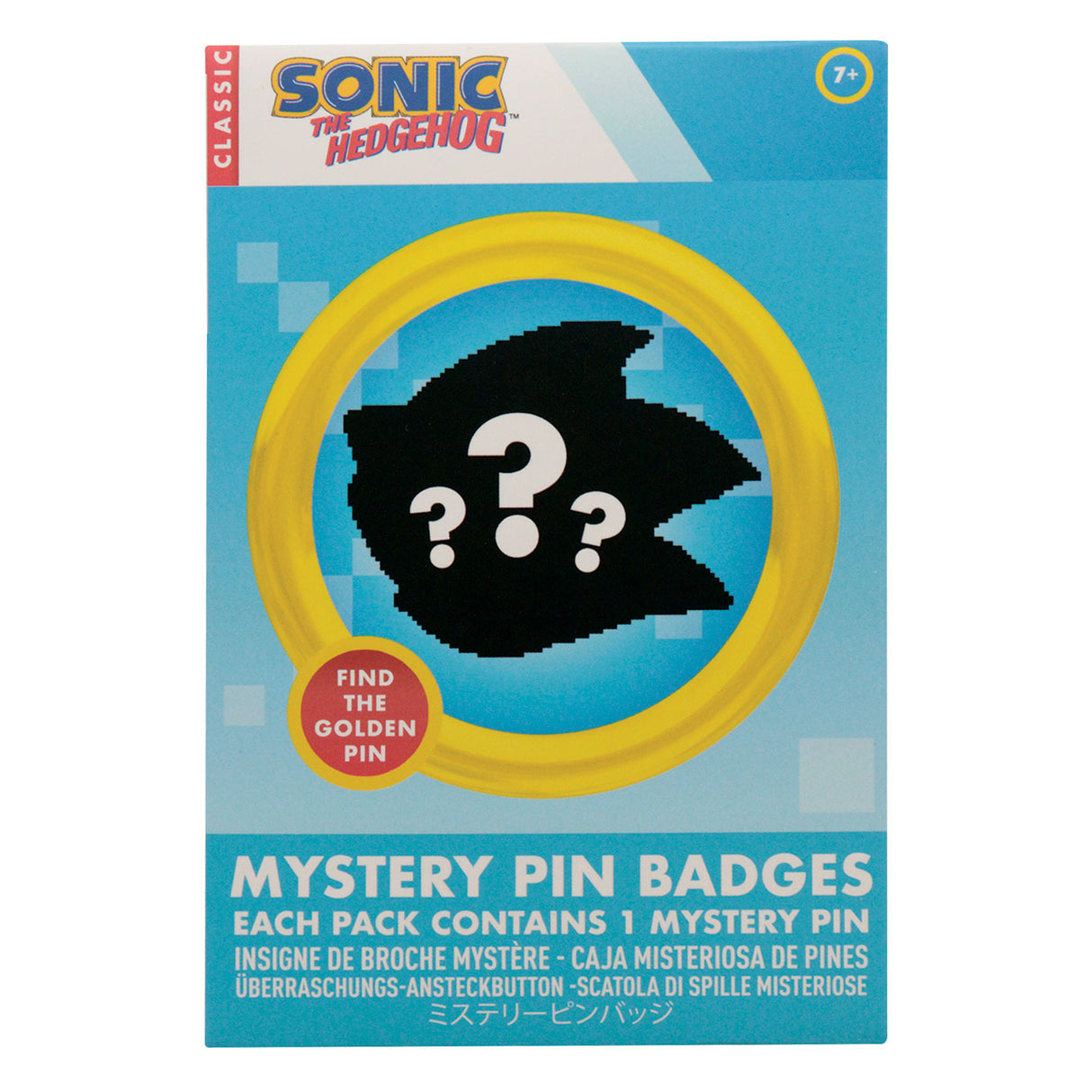 Sonic The Hedgehog – Mystery Pin Badges