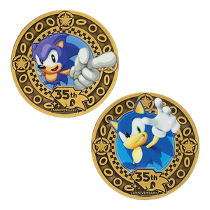 Sonic the Hedgehog – 35th Anniversary Limited Edition Presentation Coin