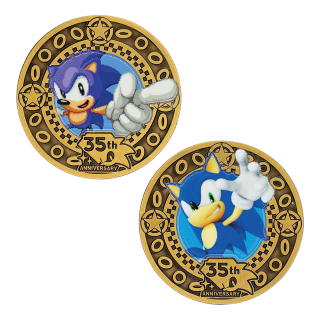 Sonic the Hedgehog – 35th Anniversary Limited Edition Presentation Coin