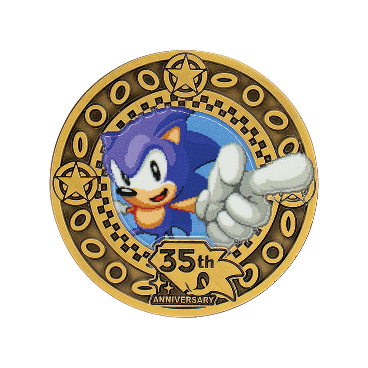Sonic the Hedgehog – 35th Anniversary Limited Edition Presentation Coin