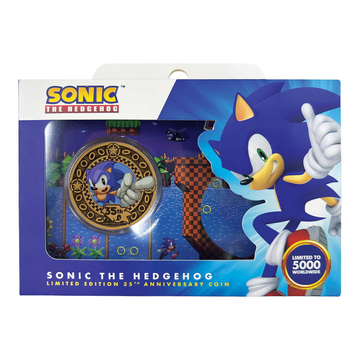 Sonic the Hedgehog – 35th Anniversary Limited Edition Presentation Coin
