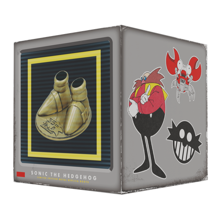 Sonic the Hedgehog – Limited Edition 35th Anniversary Metal Boot Replicas
