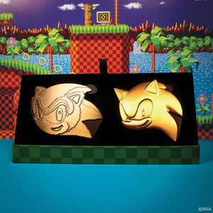 Sonic the Hedgehog – 35th Anniversary Limited Edition Then & Now Medallion Set