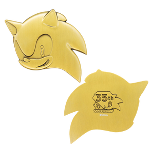 Sonic the Hedgehog – 35th Anniversary Limited Edition Then & Now Medallion Set