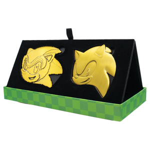 Sonic the Hedgehog – 35th Anniversary Limited Edition Then & Now Medallion Set