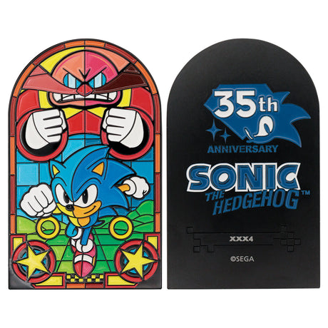 Sonic The Hedgehog – Stained Glass Window Style Ingot