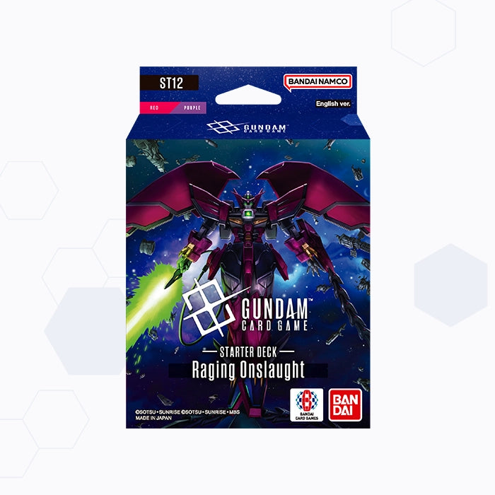 Gundam Card Game: Starter Deck - Raging Onslaught (ST12)