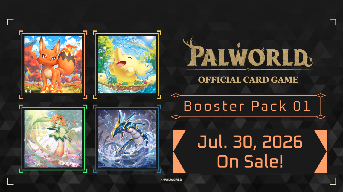 Palworld Official Card Game - Dawn of Palpagos Booster Pack (12 Count ...