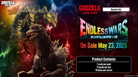 Godzilla Card Game: Booster Set 4 Endless Wars (12 Count)