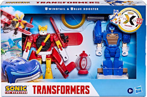 Transformers X Sonic The Hedgehog: Wingtail & Blue Booster