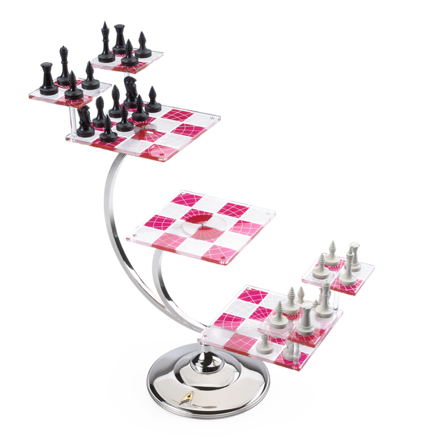 The Noble Collection - Star Trek: Tri-Dimensional Chess Set