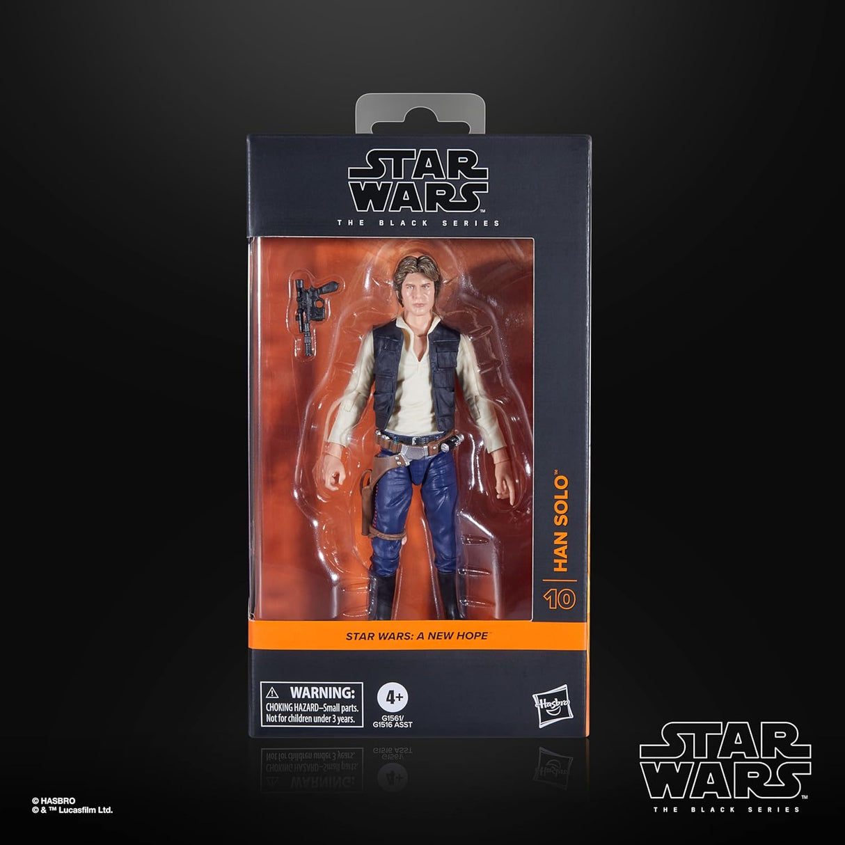 Hasbro Star Wars: The Black Series Han Solo (A New Hope) Action Figure