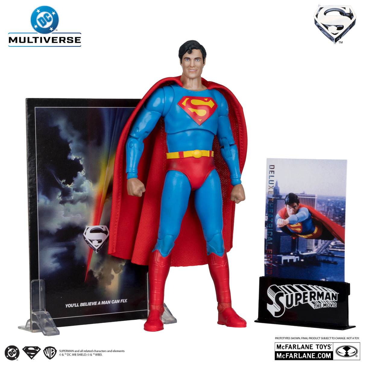 McFarlane DC Theatrical Deluxe 7IN - Superman 1978