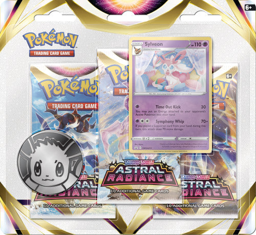 Pokemon TCG: Sword & Shield - Astral Radiance 3-Pack Blister