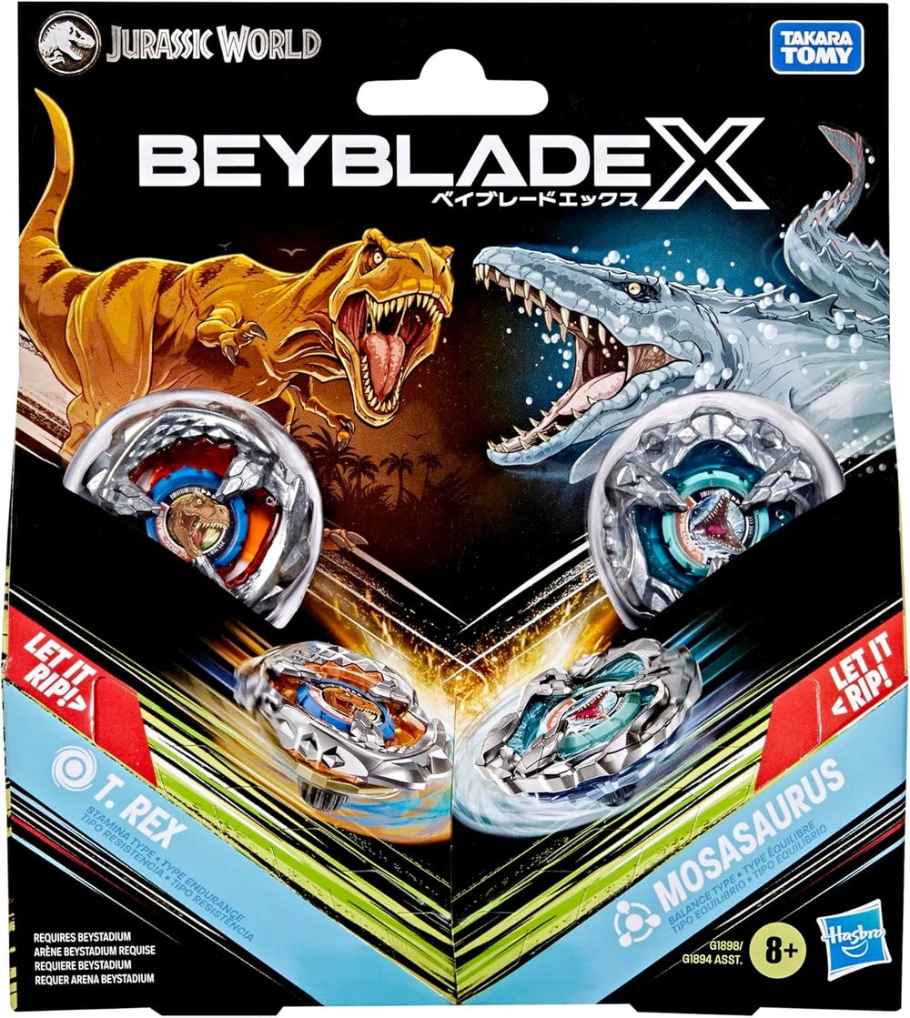 Beyblade X: T.Rex and Mosasaurus
