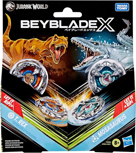 Beyblade X: T.Rex and Mosasaurus