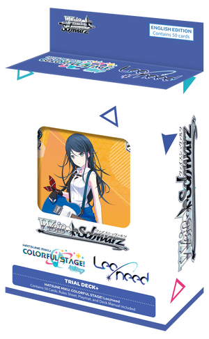 Weiss Schwarz - Hatsune Miku: Colourful Stage! Leo/need Trial Deck