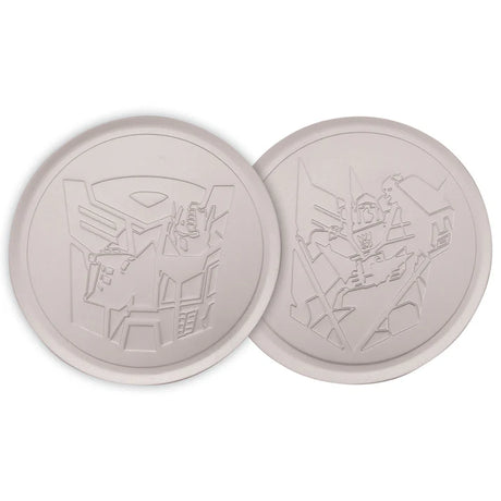 Transformers Set of 4 Embossed Metal Coasters