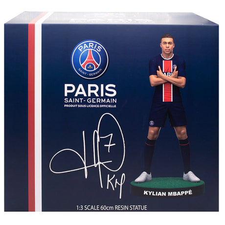 Football's Finest Paris Saint Germain - Kylian Mbappe Statue