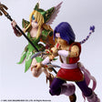 Square Enix Trials Of Mana - Bring Arts Action Figure: Hawkeye & Riesz