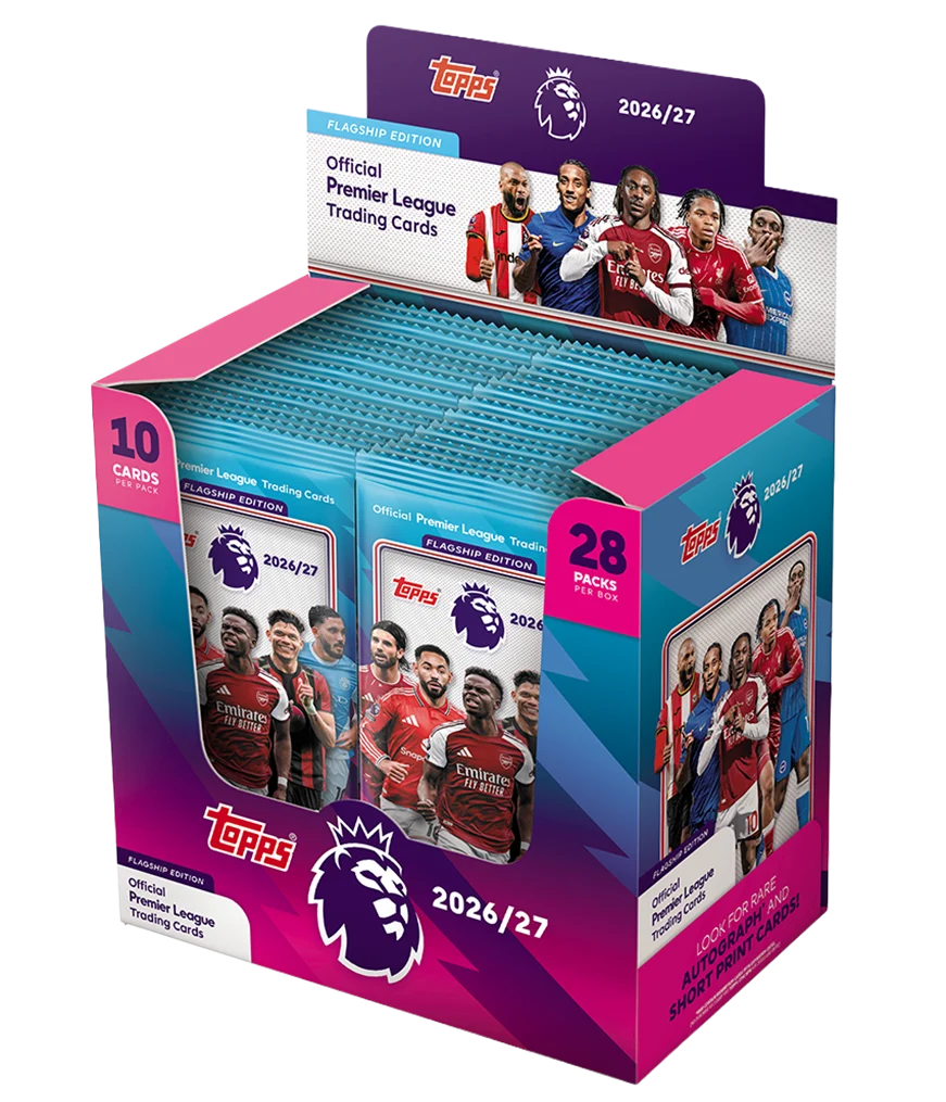 Topps - Flagship Premier League 2026/27 Card Packets (28 Count)